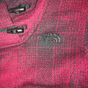 North Face Plaid Sweatshirt